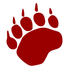 Ashland High School bear paw logo