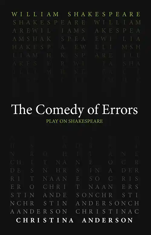 Comedy of Errors publication cover by ACMRS Press